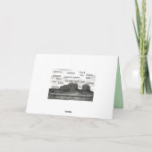 Lithianian alles- Gute zum Geburtstagkarte Karte (Rückseite)