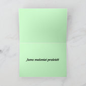 Lithianian alles- Gute zum Geburtstagkarte Karte (Innenseite)