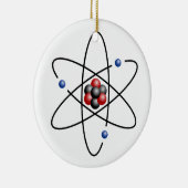 Lithium-Atom-chemisches Element Li Atomnummer 3 Keramik Ornament (Rechts)