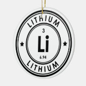 Lithium-Element-Keramik Keramik Ornament (Links)