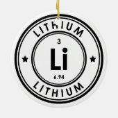 Lithium-Element-Keramik Keramik Ornament (Hinten)