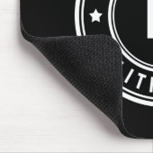 Lithium-Element-Schwarzes Mouse-Pad Mousepad (Ecke)