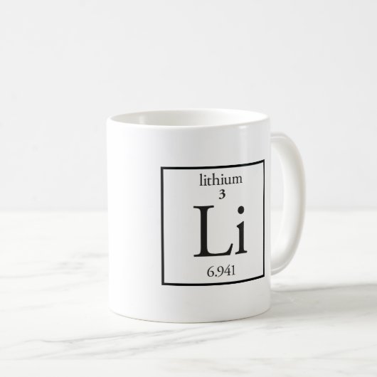 Lithium Kaffeetasse (VorderseiteRechts)