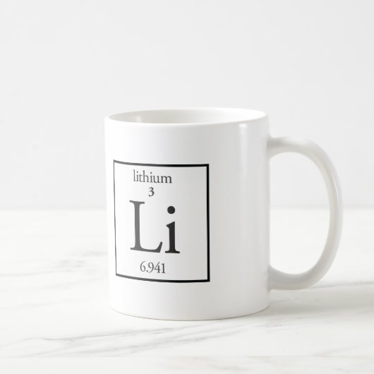 Lithium Kaffeetasse (Rechts)
