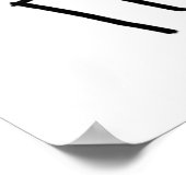 Litho Printer Printworks Poster (Ecke)