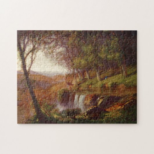 Lithografie von Falling Spring Puzzle (Horizontal)