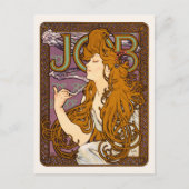 Lithograph Alphonse Mucha für Stellenwerbung Postkarte (Vorderseite)
