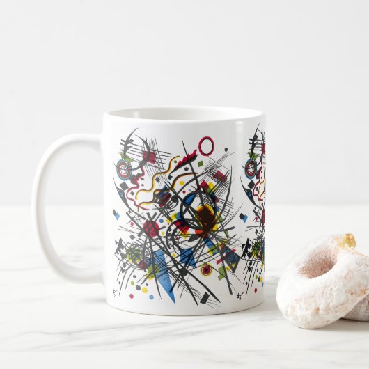 Lithograph for Vierte Bauhausmappe by Kandinsky Kaffeetasse (Mit Donut)