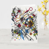 Lithograph for Vierte Bauhausmappe by Kandinsky Karte (Gelbe Blume)