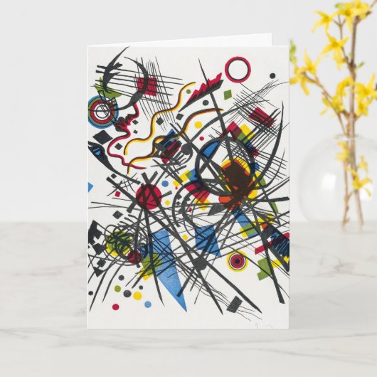 Lithograph for Vierte Bauhausmappe by Kandinsky Karte (Gelbe Blume)