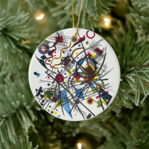 Lithograph for Vierte Bauhausmappe by Kandinsky Keramik Ornament