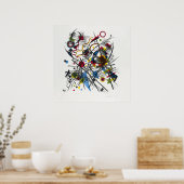 Lithograph for Vierte Bauhausmappe by Kandinsky Poster (Küche)