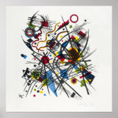 Lithograph for Vierte Bauhausmappe by Kandinsky Poster (Vorne)