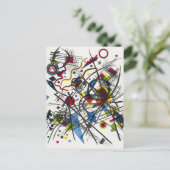 Lithograph for Vierte Bauhausmappe by Kandinsky Postkarte (Stehend Vorderseite)