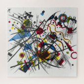Lithograph for Vierte Bauhausmappe by Kandinsky Puzzle (Horizontal)