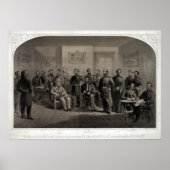 Lithograph of The Surrender of General Lee Poster (Vorne)