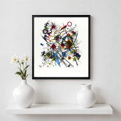 Lithograph von Kandinsky, Fine Art Poster