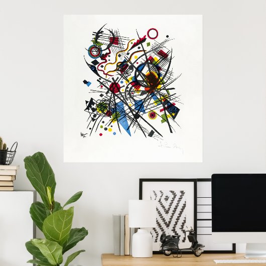Lithograph von Kandinsky, Fine Art Poster (Heimbüro)