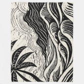 Lithographie Fleecedecke (Vorderseite)