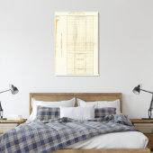 Lithographische Diagramme für Finanzen und Handel Leinwanddruck (Insitu (Schlafzimmer))