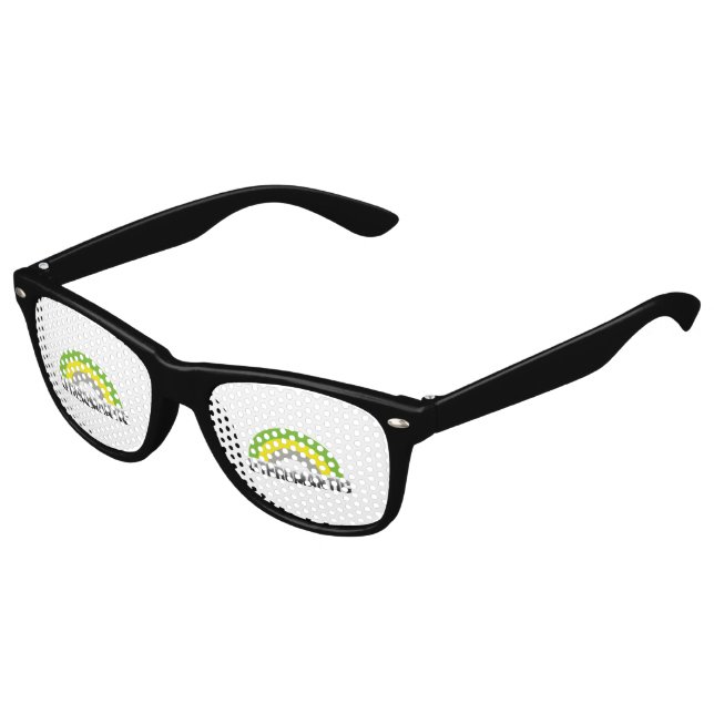 Lithromantic Stolz Partybrille (Schrägansicht)