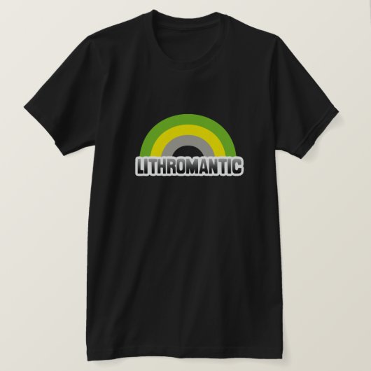 Lithromantic Stolz T-Shirt (Design vorne)