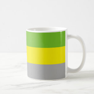 Lithromantische Pride-Flagge Kaffeetasse
