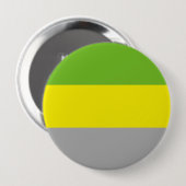 Lithromantische Stolperflagge Button (Vorne & Hinten)