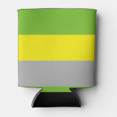 Lithromantische Stolperflagge Dosenkühler (Vorderseite)