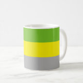 Lithromantische Stolperflagge Kaffeetasse (VorderseiteRechts)