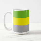 Lithromantische Stolperflagge Kaffeetasse (Links)