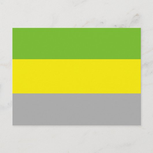 Lithromantische Stolperflagge Postkarte (Vorderseite)