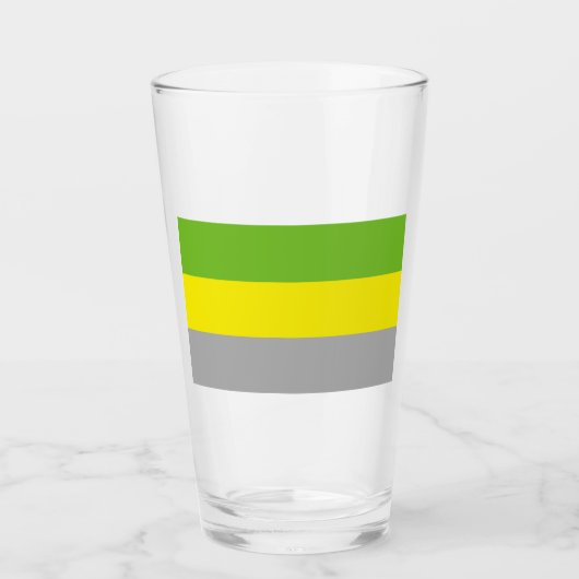 Lithromantischer Stolz Glas (Vorderseite)
