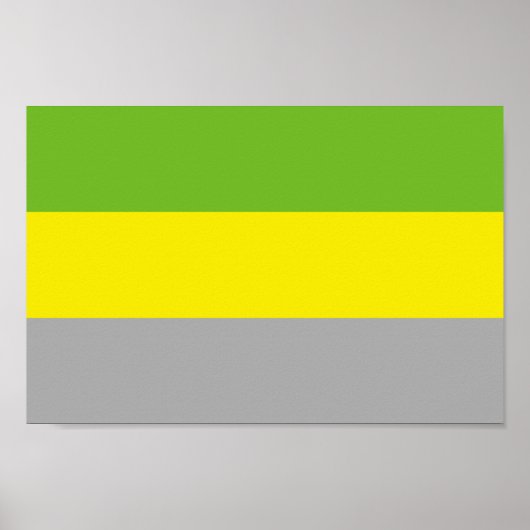 Lithromantischer Stolz Poster (Vorne)