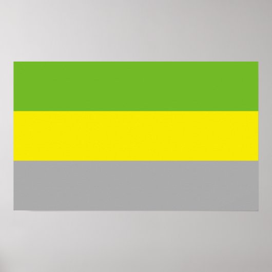 Lithromantischer Stolz Poster (Vorne)