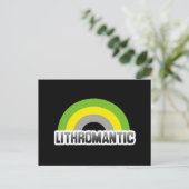 Lithromantischer Stolz Postkarte (Stehend Vorderseite)