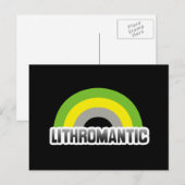 Lithromantischer Stolz Postkarte (Vorne/Hinten)