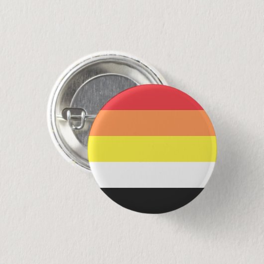 Lithsexual/Akoisexual Flaggen-Abzeichen Button (Vorne & Hinten)