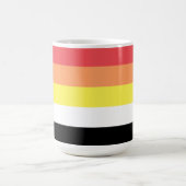 Lithsexual Stolperflagge Kaffeetasse (Mittel)