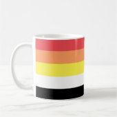 Lithsexual Stolperflagge Kaffeetasse (Links)