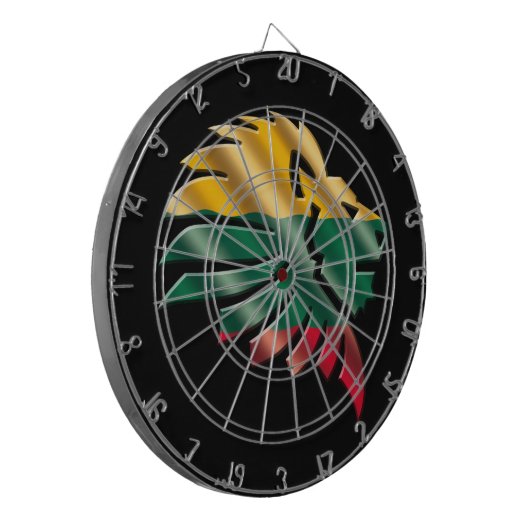 Lithuania Dartscheibe (Vorderseite Links)