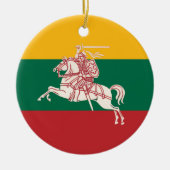 Lithuanian Vytis Keramik Ornament (Vorne)