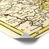 LithuaniaPanoramic MapLithuania Poster (Ecke)