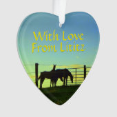 Lititz Verzierung! Bauernhof-Leben! Bald an Ornament (Vorderseite)