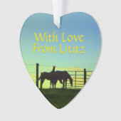 Lititz Verzierung! Bauernhof-Leben! Ornament (Vorderseite)