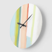 Litmus I Große Wanduhr (Winkel)