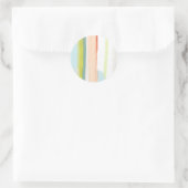 Litmus I Runder Aufkleber (Tasche)