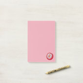 Litschi - Fruchtsammlung - Post-it Klebezettel (Auf Schreibtisch)