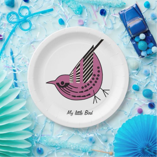 Litte Birdy Pappteller (Party)