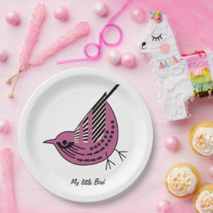 Litte Birdy Pappteller